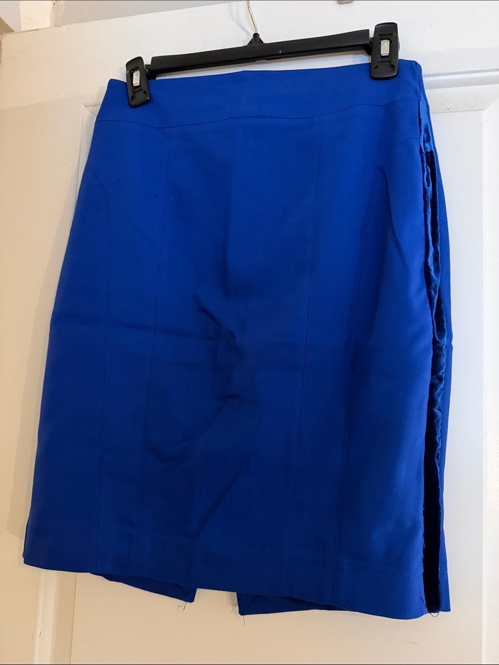 Express Electric Blue Pencil Skirt
